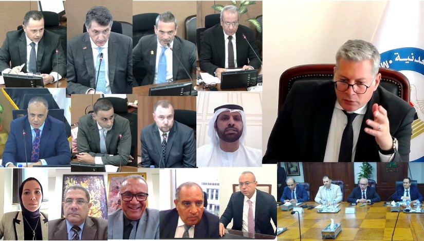 وزير البترول من الجمعية العامة لشركة بتروبل 