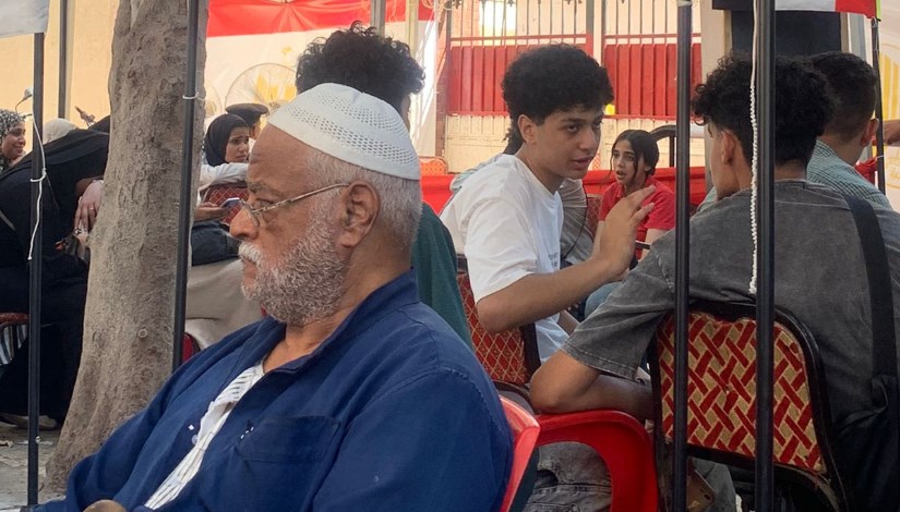 توقف التصويت في مدرسة سيزا نبراوي بالتجمع الخامس توقف التصويت في مدرسة سيزا نبراوي بالتجمع الخامس