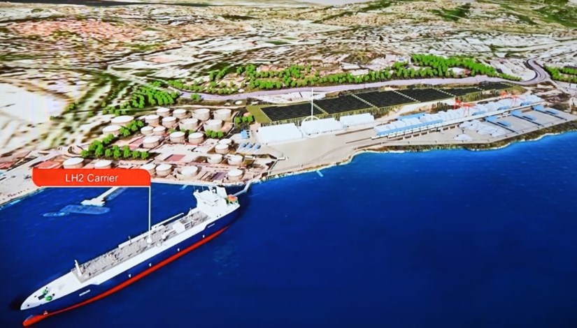 مشروع إنتاج الطاقة المتجددة الخضراء والهيدروجين الأخضر مشروع إنتاج الطاقة المتجددة الخضراء والهيدروجين الأخضر