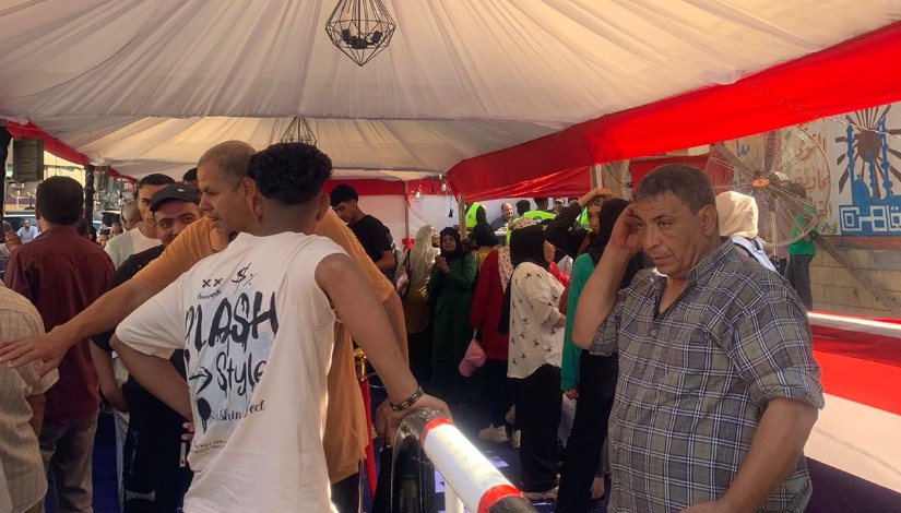جانب من لجان انتخابات مجلس الشيوخ جانب من لجان انتخابات مجلس الشيوخ