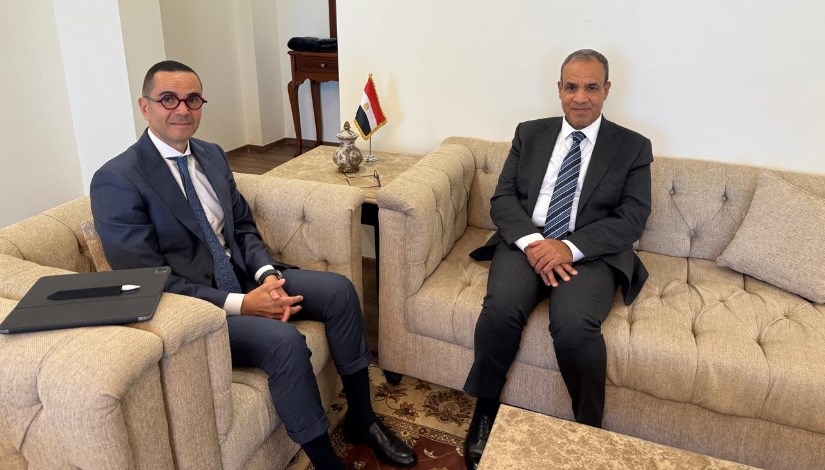جانب من لقاء الوزيرين
