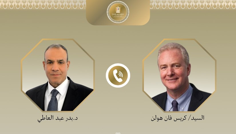 مكالمة هاتفية بين عبد العاطي و"فان هولن"