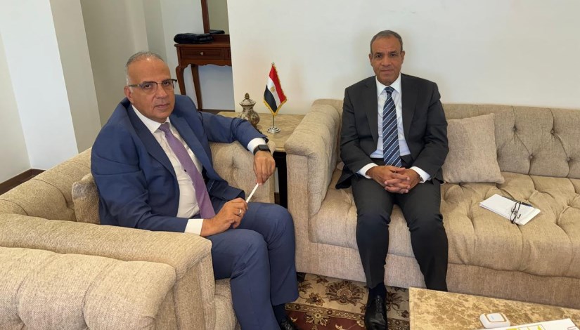 وزيرا الري والخارجية 