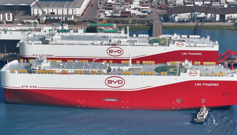  سفن BYD الصينية