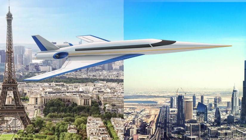"Spike Aerospace" من نيويورك لباريس "Spike Aerospace" من نيويورك لباريس