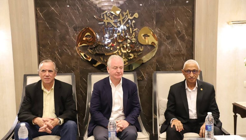 جانب من الزيارة