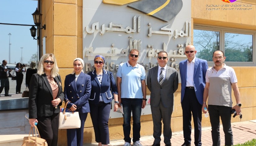 جانب من الزيارة جانب من الزيارة