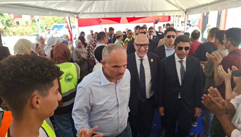 المهندس احمد صبور في جولة لمتابعة الانتخابات المهندس احمد صبور في جولة لمتابعة الانتخابات