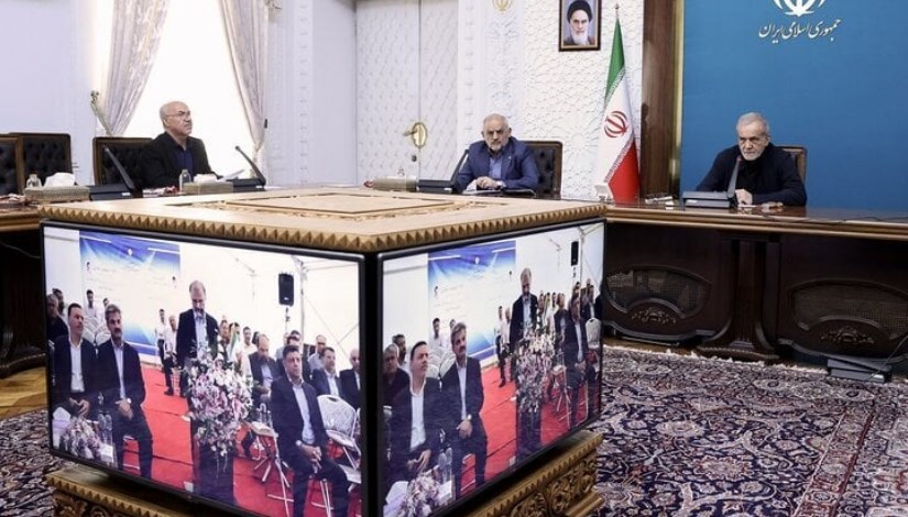 الرئيس الإيراني  مسعود بزشكيان