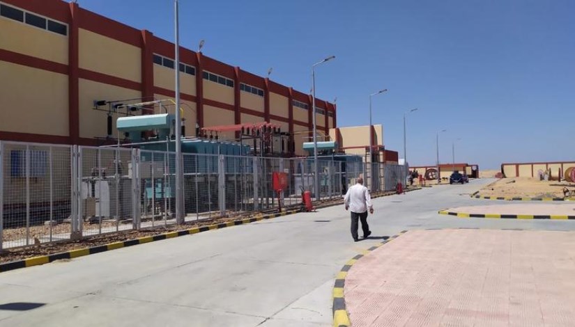 محطة كهرباء في مدينة السادات محطة كهرباء في مدينة السادات