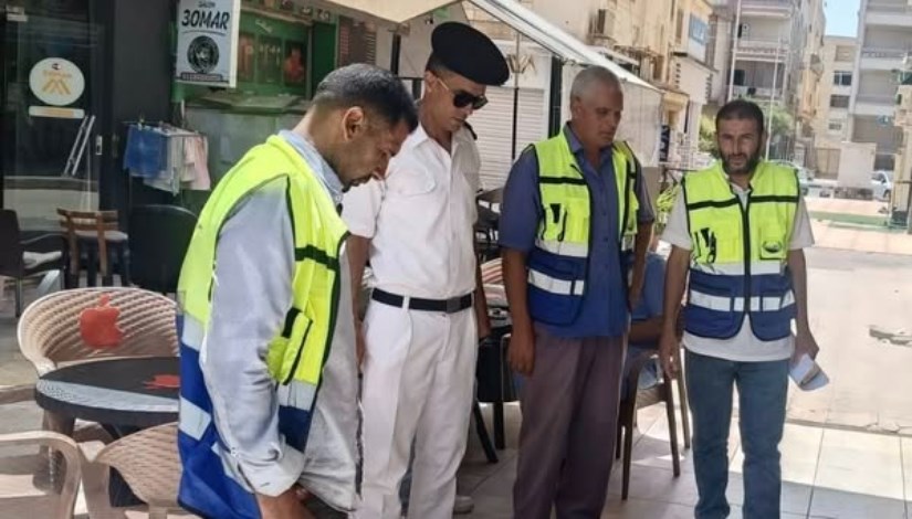  حملتين لإزالة وصلات المياه 