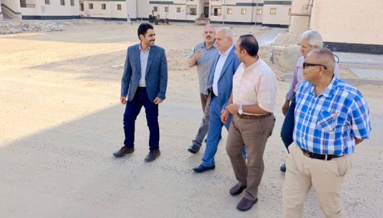 مشروعات الإسكان والخدمات بالعبور الجديدة