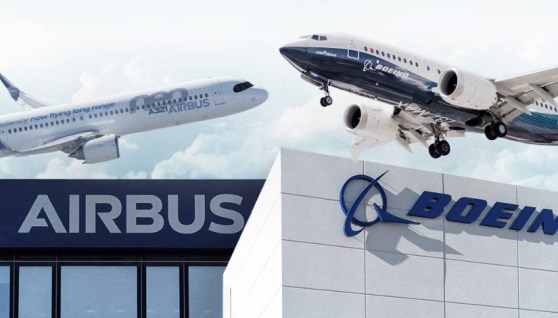 إيرباص الأوروبية وبوينج الأمريكية