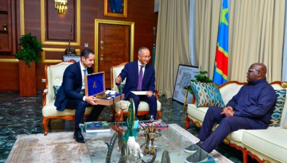 السفير المصري يسلم دعوة حفل افتتاح المتحف المصري لرئيس جمهورية الكونجو