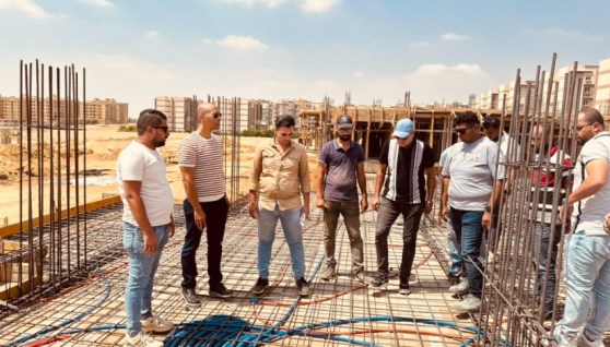 رئيس جهاز القاهرة الجديدة يتفقد مشروع “ديارنا”
