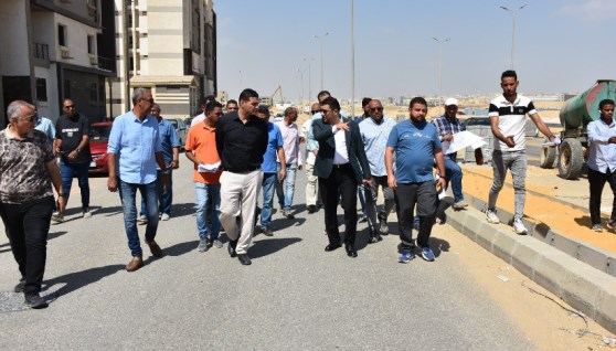 جولة لرئيس جهاز القاهرة الجديدة في مشروع سكن مصر 