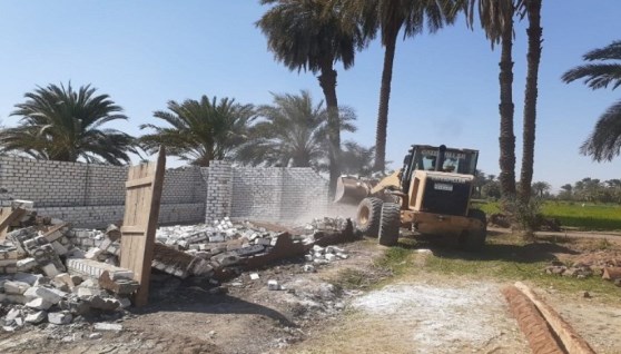 التعديات على الأراضي الزراعية - أرشيفية 