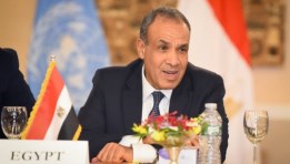 الدكتور بدر عبد العاطي وزير الخارجية والهجرة وشئون المصريين بالخارج