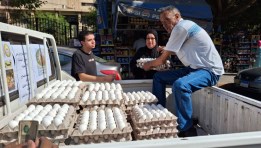 بيع بيض المائدة للمواطنين