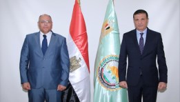 وزير الزراعة مع سفير مصر الجديد في الكويت