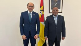 السفير المصرى بجمهورية موزمبيق يلتقى وزير الزراعة