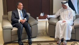 وزير الخارجية يلتقي وزير التجارة الخارجية بدولة الإمارات