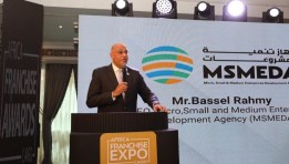 باسل رحمي الرئيس التنفيذي لجهاز تنمية المشروعات