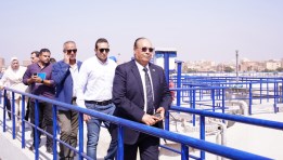 اللواء محمد عوض رئيس مصنع الطائرات والمشرف على محطة بدر لمعالجة مياه الصرف الصحي