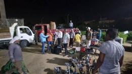 جانب من الحملة التي شنها الجهاز