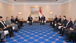 الرئيس السيسي خلال لقائه بنظيره الباكستاني
