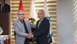 الدكتور مصطفى الميهي والمحاسب عباس صابر