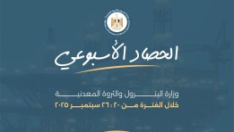 حصاد وزارة البترول والثروة المعدنية