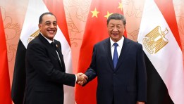 رئيس الوزراء مع الرئيس الصيني