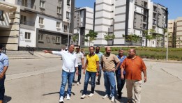 رئيس جهاز تنمية مدينة بدر خلال جولته التفقديه