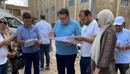 اللجنة المشكلة برئاسة الدكتور أحمد العدل نائب المحافظ