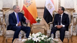 رئيس مجلس الوزراء مع ملك أسبانيا