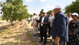 وزير الإسكان يتفقد مكونات مشروع حدائق "تلال الفسطاط"