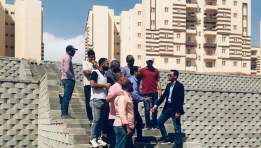 رئيس جهاز مدينة حدائق العاصمة يتفقد 