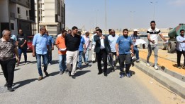جولة لرئيس جهاز القاهرة الجديدة في مشروع سكن مصر 