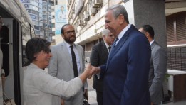 جانب من الاستقبال 