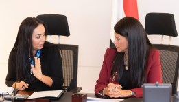 لقاء وزيرة التخطيط ووزيرة التضامن