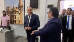 جانب من الزيارة