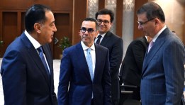 جانب من اجتماع مجلس الوزراء اليوم