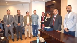 احتفالية اجتياز طلبة للبرنامج المتخصص في التصدير