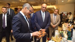 جانب من فعاليات معرض المشروعات الصغيرة والمتوسطة