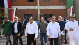 جانب من زيارة الدكتور مصطفى مدبولي  إلى محافظة المنوفية 