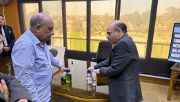 وزير الكهرباء يزور هيئة المواد النووية