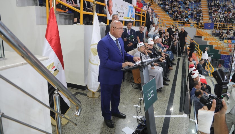 الفريق مهندس كامل الوزير خلال الاحتفال الفريق مهندس كامل الوزير خلال الاحتفال