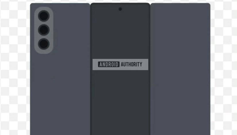 صورة تصميم هاتف Samsung Galaxy Z TriFold صورة تصميم هاتف Samsung Galaxy Z TriFold