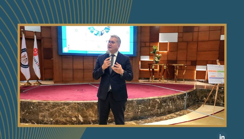 وزير البترول خلال لقائه بشركة بتروجت